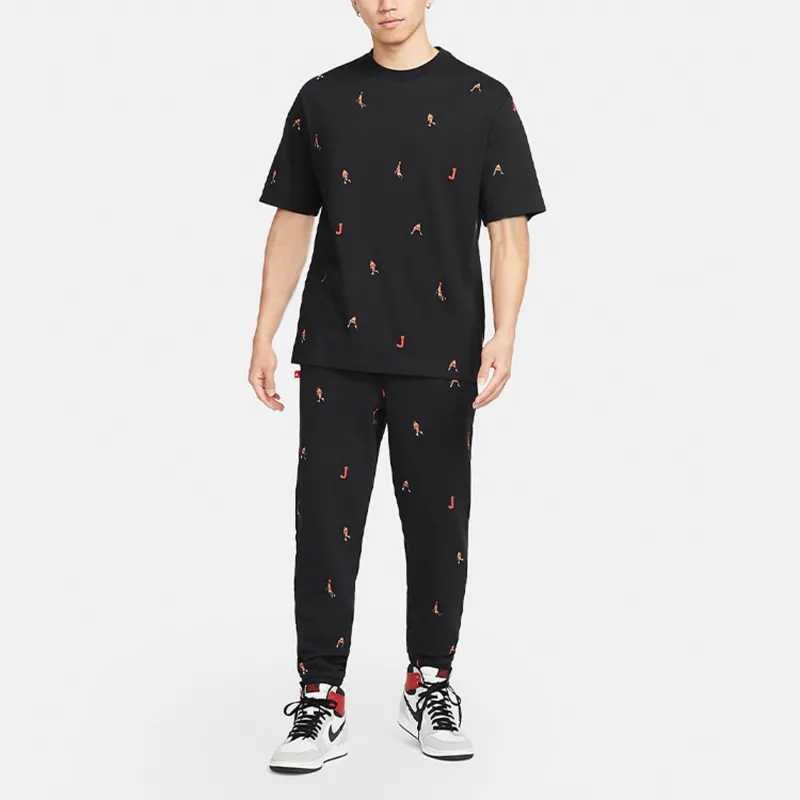 Jordan Essentials Knitted Sweatpants Men's Black-2