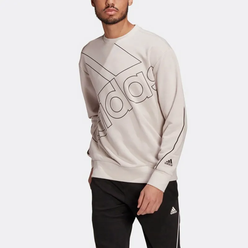 Adidas Sweatshirt Men's Bauxite Brown-4