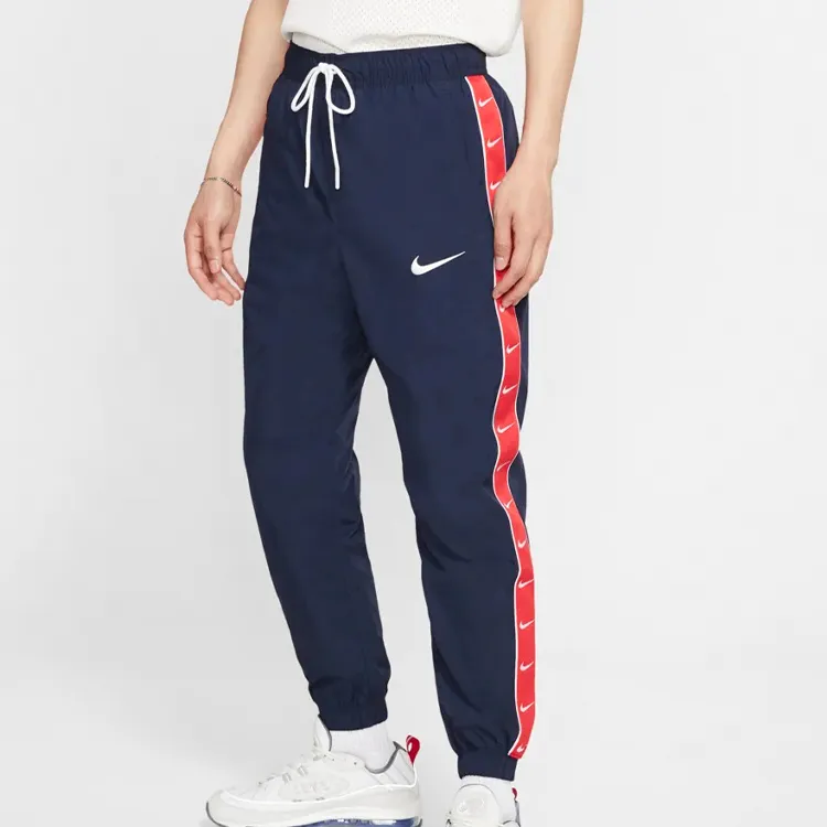 Nike Knitted Sweatpants Men's Dark Blue-5