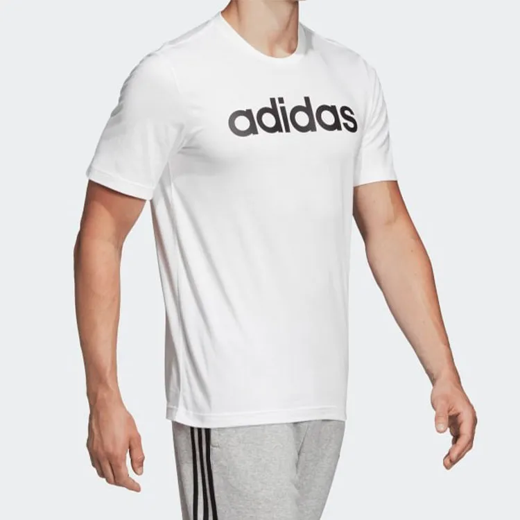 Adidas Essentials T Shirts Men White-4