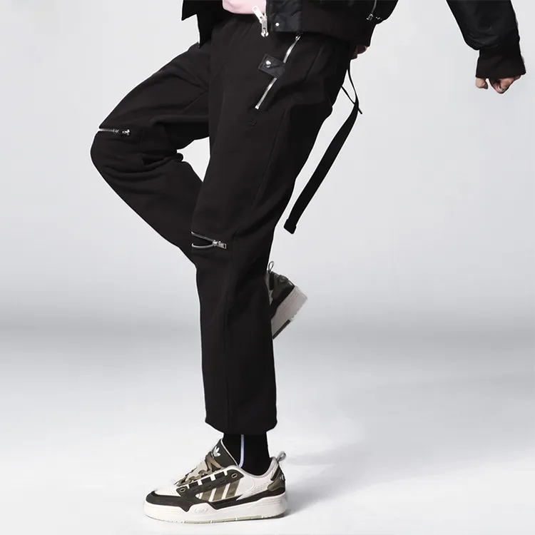 Adidas Originals Knitted Sweatpants Men's Black-4