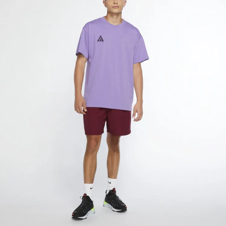 Nike ACG T Shirt Men's Atomic Blue Purple/Black-2