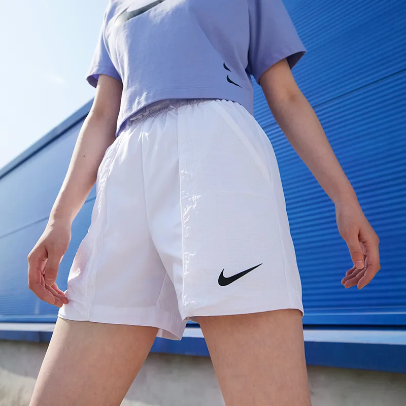 Nike Casual Shorts Women's White-3