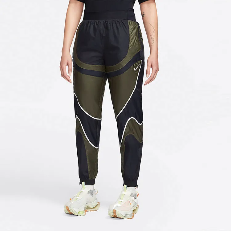 Nike Women's ISPA Pants 'Off Noir/Newsprint/Iron Grey'-3