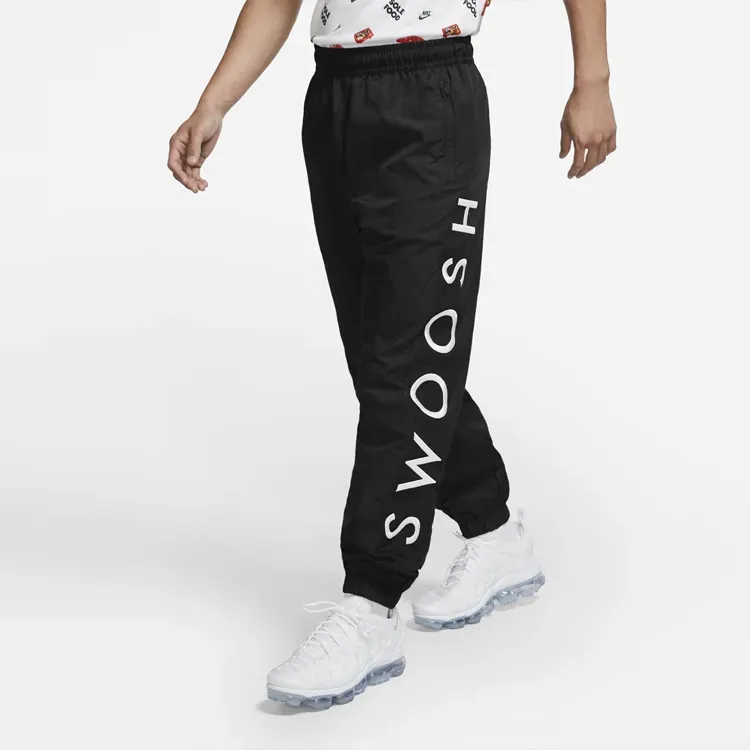 Nike Sports Pants Men Black-4