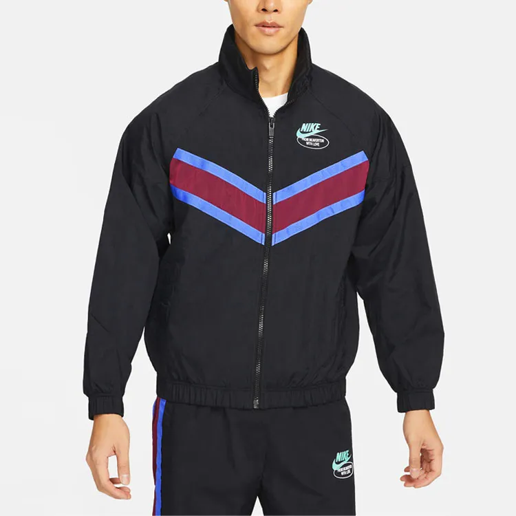 Nike Jackets Men Black-3