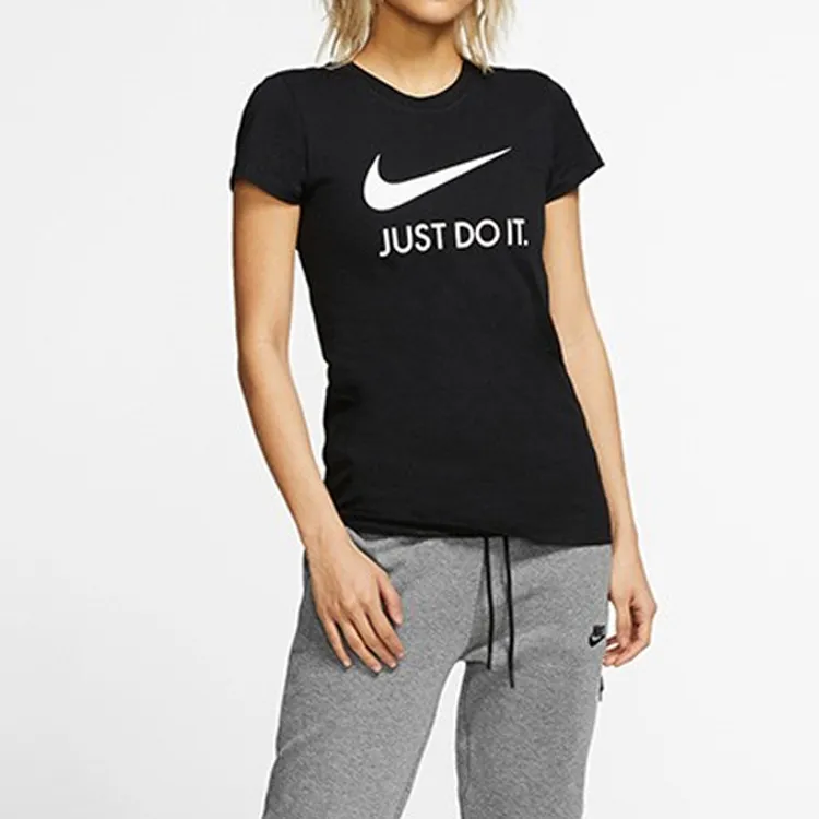 Nike Set in Sleeve T Shirt Women's Black-2