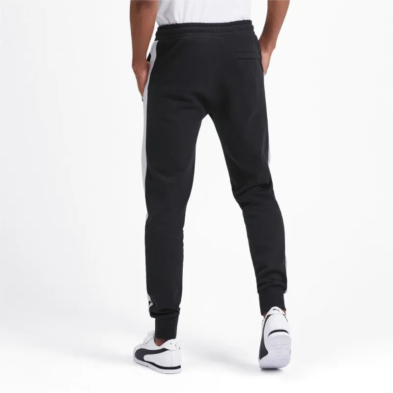 PUMA Knitted Sweatpants Men's Black-5