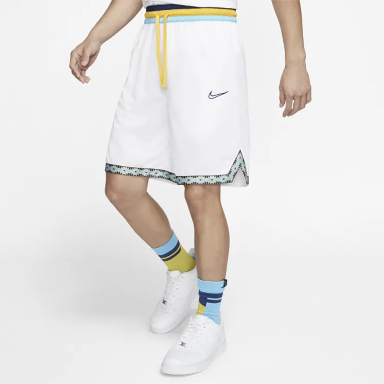 Nike Basketball Shorts Men's White-3