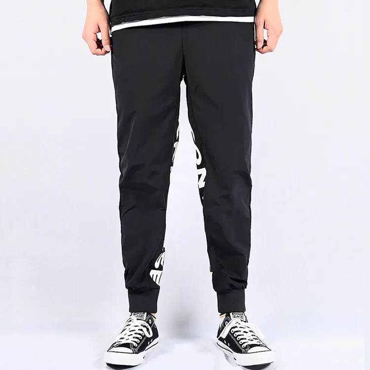 Converse Wordmark Jogger Casual Pants Men Black-2