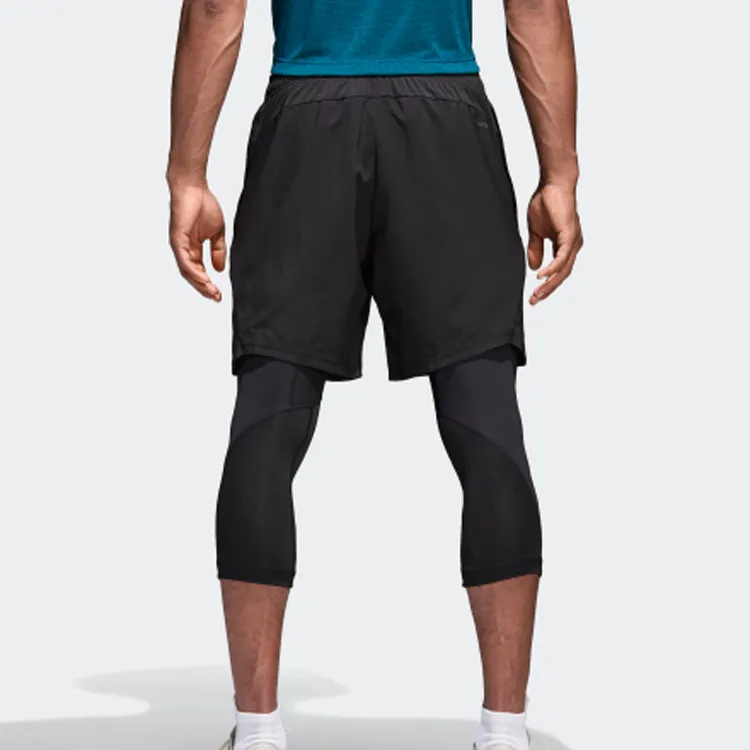 Adidas Casual Shorts Men's Black-4