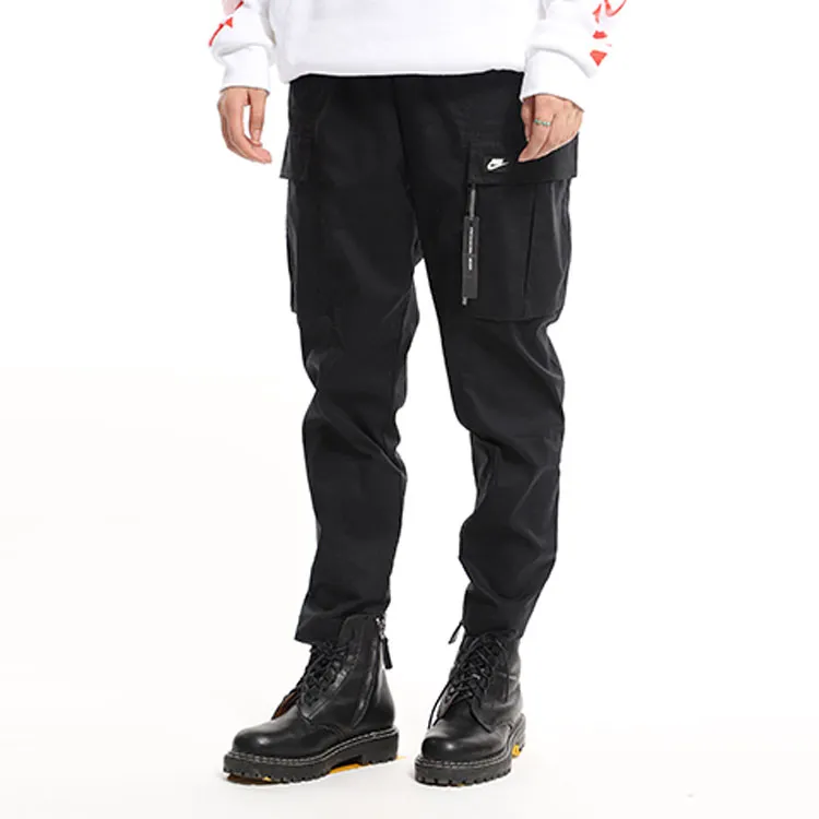 Nike Knitted Sports Pants Men's Black-3
