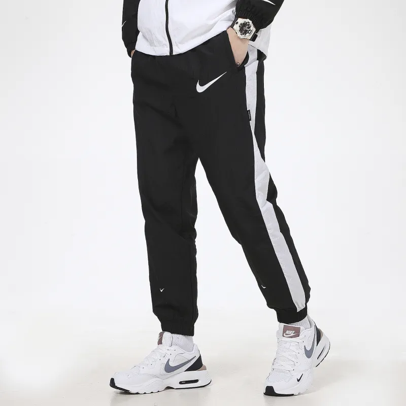 Nike Knitted Sports Pants Men's Black-4