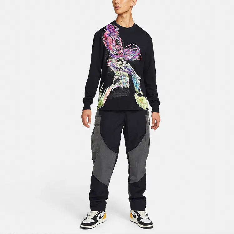 Jordan SS22 T-Shirt Men's Black-2