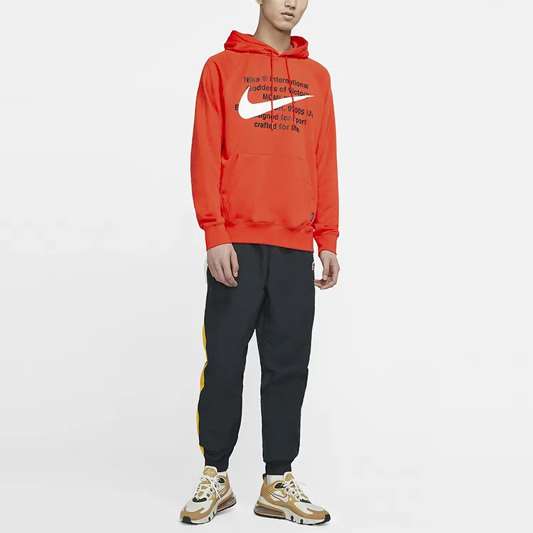 Nike Sweatshirt Men's Orange Red-2