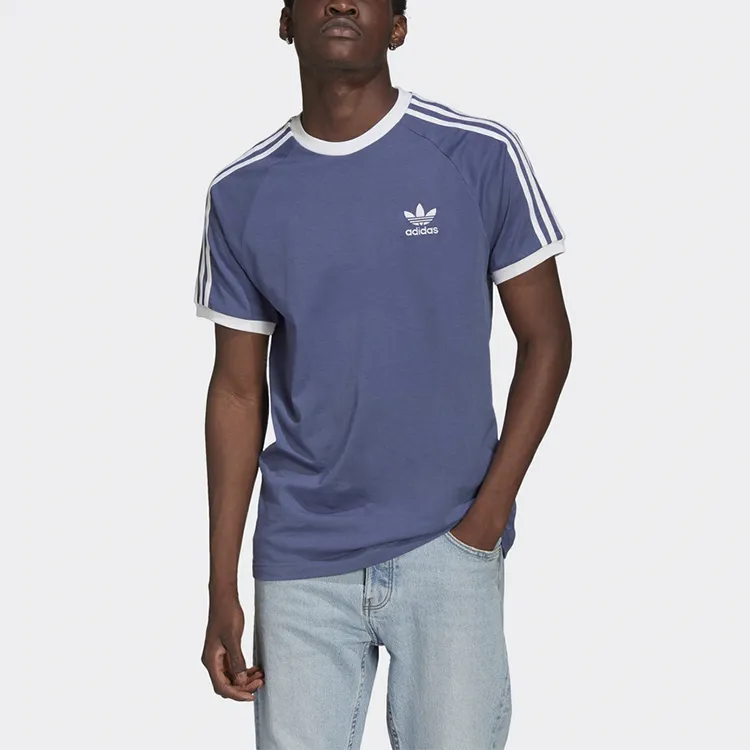 Adidas Originals T Shirt Men's Blue-3