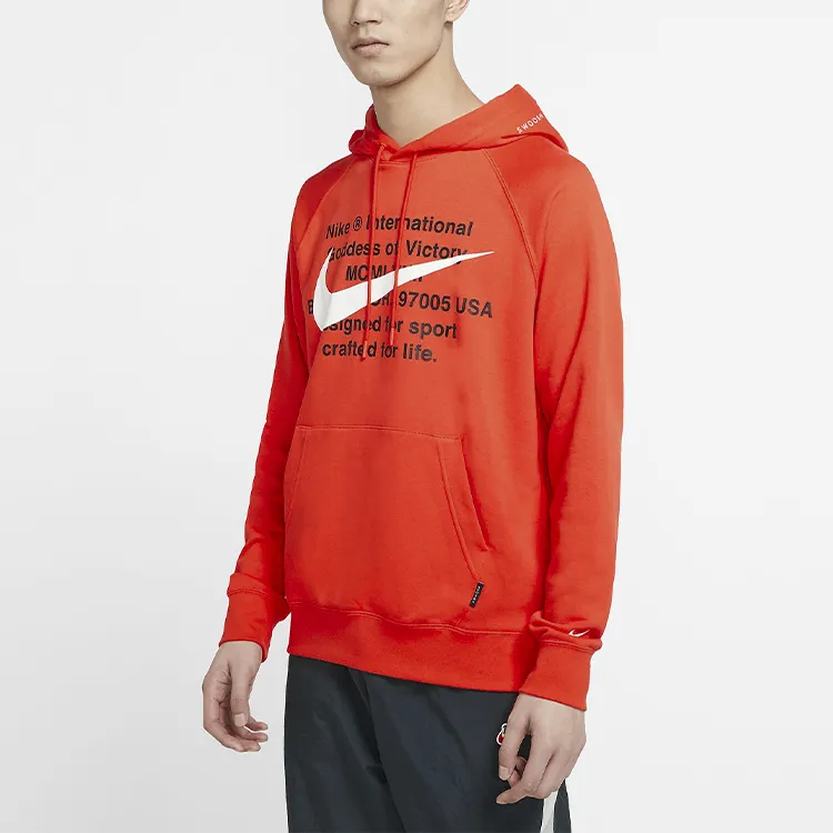 Nike Sweatshirt Men's Orange Red-4