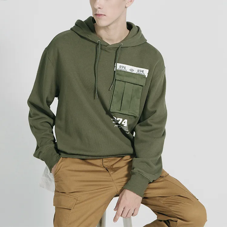Dickies Sweatshirts Men Army Green-4