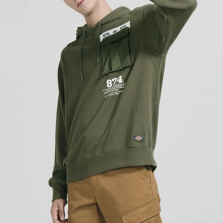 Dickies Sweatshirts Men Army Green-6
