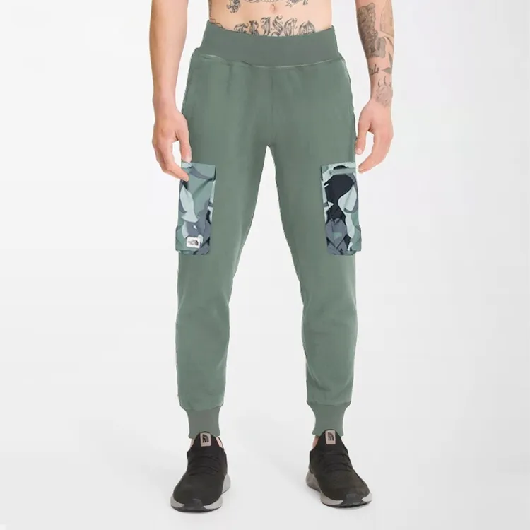 THE NORTH FACE Knitted Sweatpants Men's Green-3