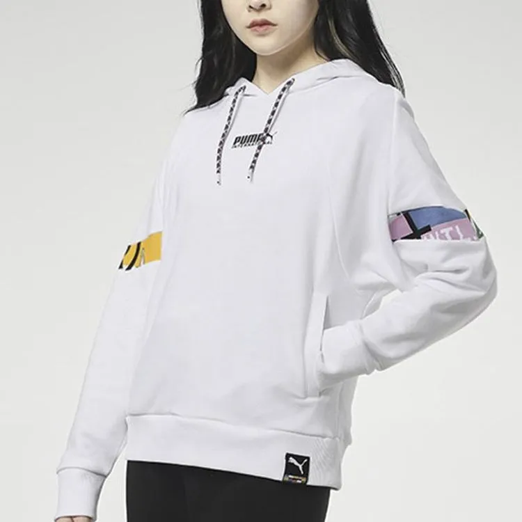 PUMA Sweatshirts Women's White-3