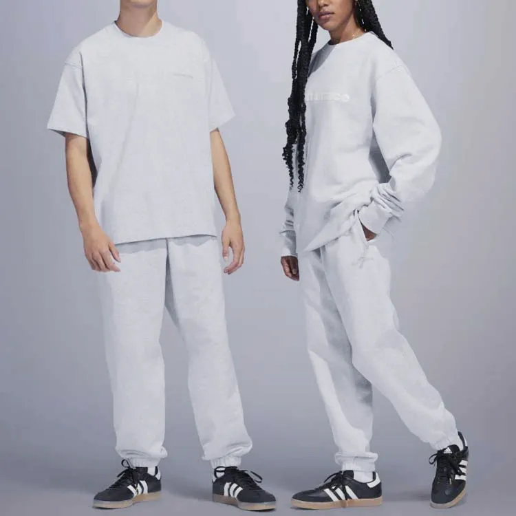 Adidas Originals Knitted Sweatpants Unisex Light Gray-4