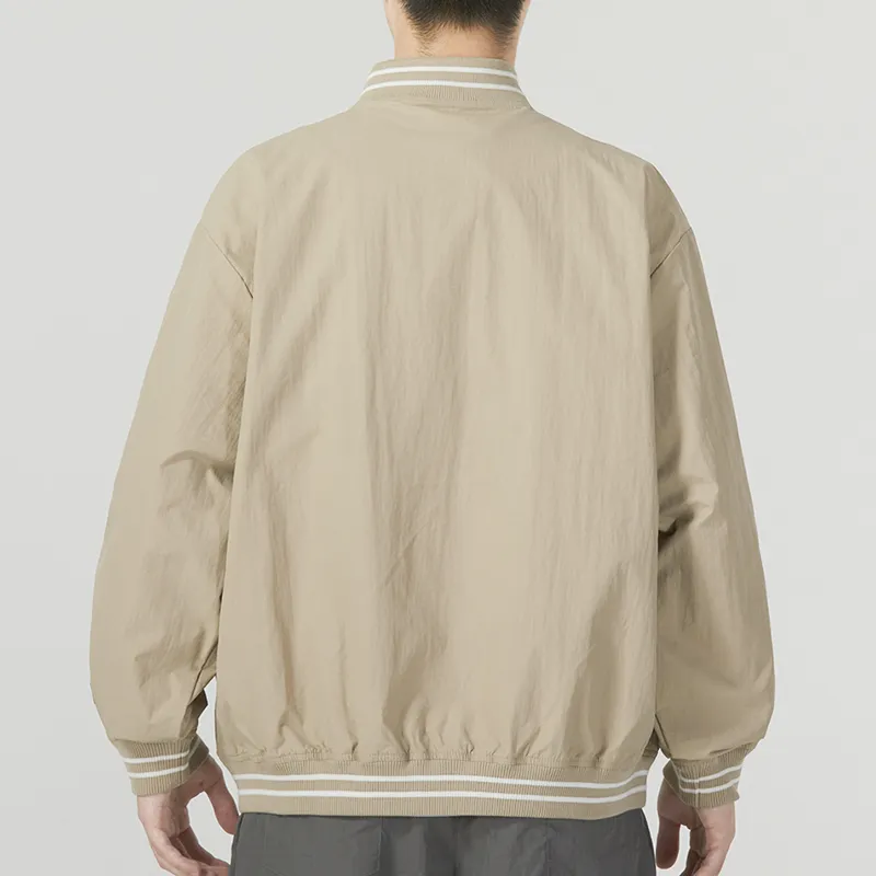 New Balance Jackets Men Khaki-3