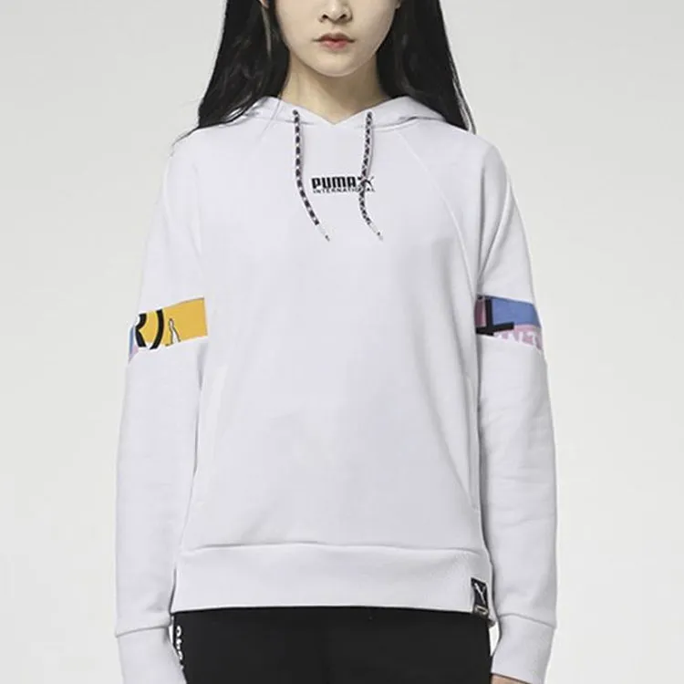 PUMA Sweatshirts Women's White-2
