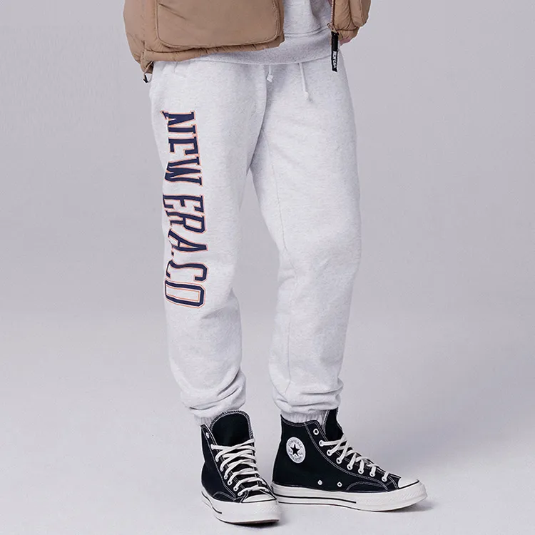 New Era Casual Pants Unisex Gray-4