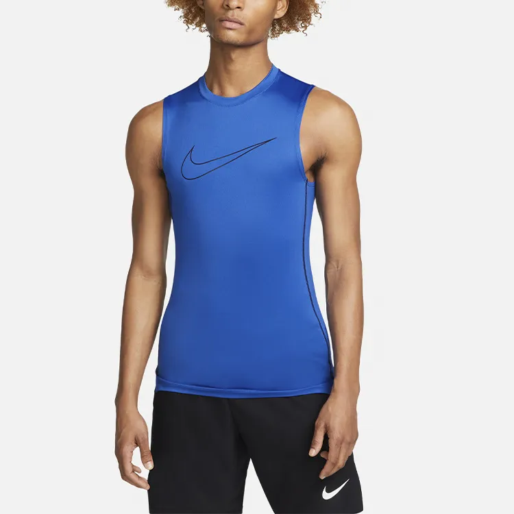 Nike Fitness Clothing Men Royal Blue-3