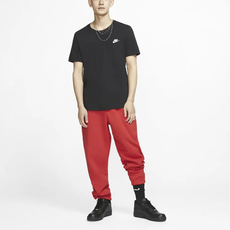 Nike Casual Pants Men University Red-3