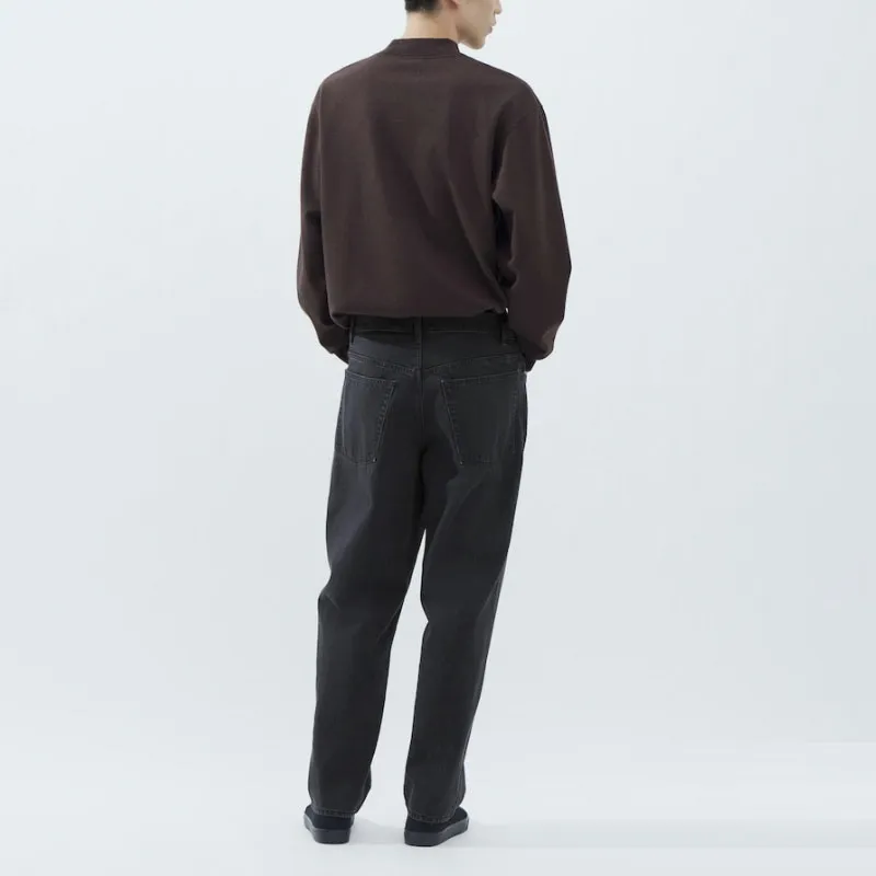 UNIQLO FW23 U Series Jeans Unisex Dark Gray-4