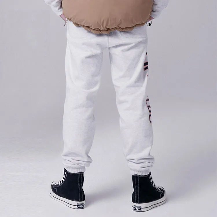 New Era Casual Pants Unisex Gray-5
