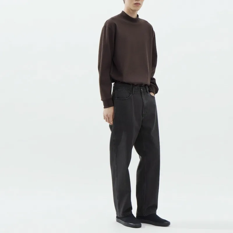 UNIQLO FW23 U Series Jeans Unisex Dark Gray-2