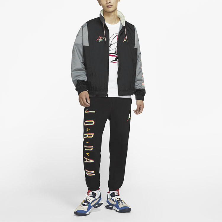 JORDAN AS M JSPRT DNA HBR JKT Jackets Men Black - POIZON