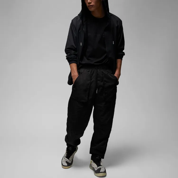Jordan Knitted Sweatpants Men Black-3