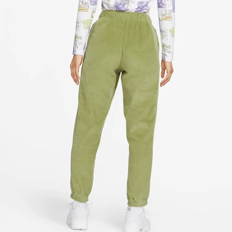 Nike Sports Pants Women's Medium Olive Green-4