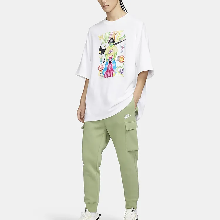Nike Knitted Sweatpants Men Oil Green-3