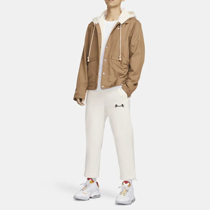 Nike Knitted Sports Pants Men's White-2