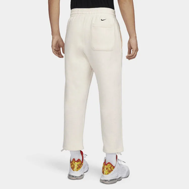 Nike Knitted Sports Pants Men's White-4