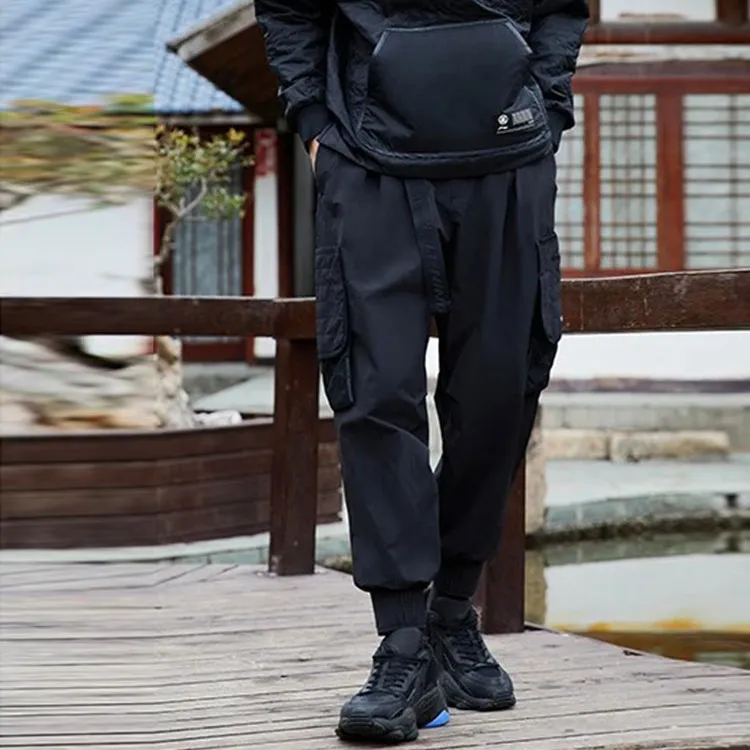 LiNing Sports Fashion Collection Knitted Sweatpants Men Black-2