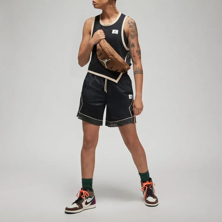 Jordan Casual Shorts Women's Black-3