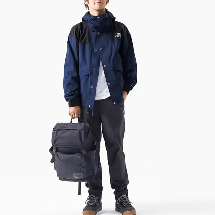 THE NORTH FACE UE Series Waterproof, Windproof, Breathable, And Abrasion Resistant Windbreaker Jacket Men's Dark Blue-2
