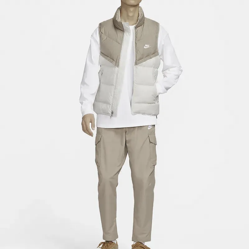 Nike Vests Men Khaki-3