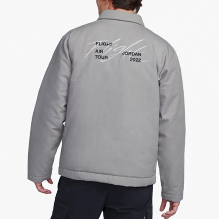 Jordan Flight Jackets Men Gray-4