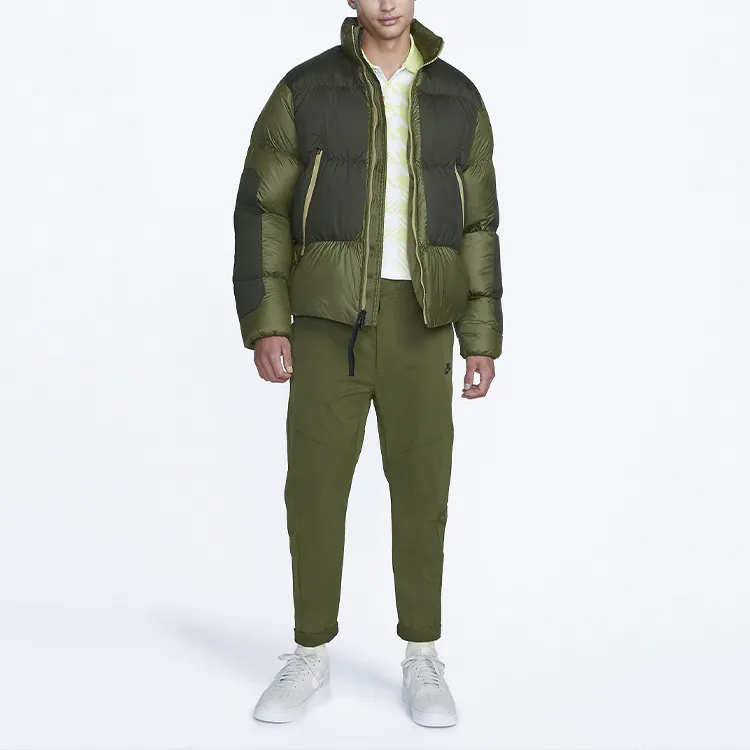 Nike Down Jackets Men Rugged Green-3