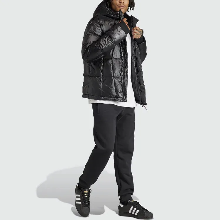 Adidas Originals Down Puffer Jacket Down Jacket Men's Black-2