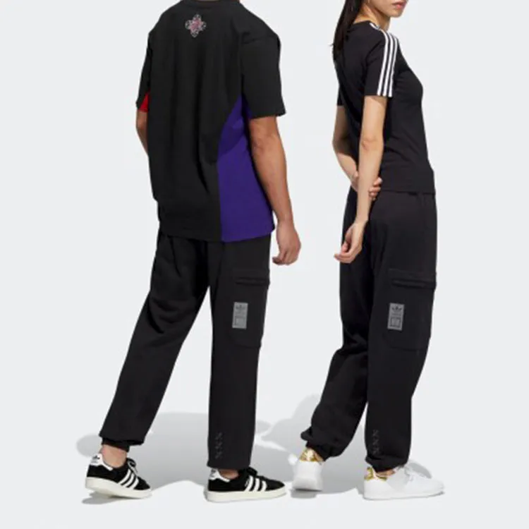 Melting Sadness X Adidas Originals Sports Pants Unisex Black-3