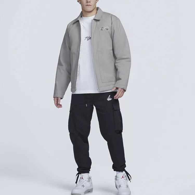 Jordan Flight Jackets Men Gray-2