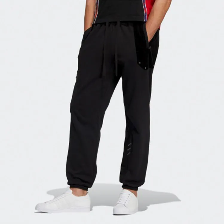 Melting Sadness X Adidas Originals Sports Pants Unisex Black-4